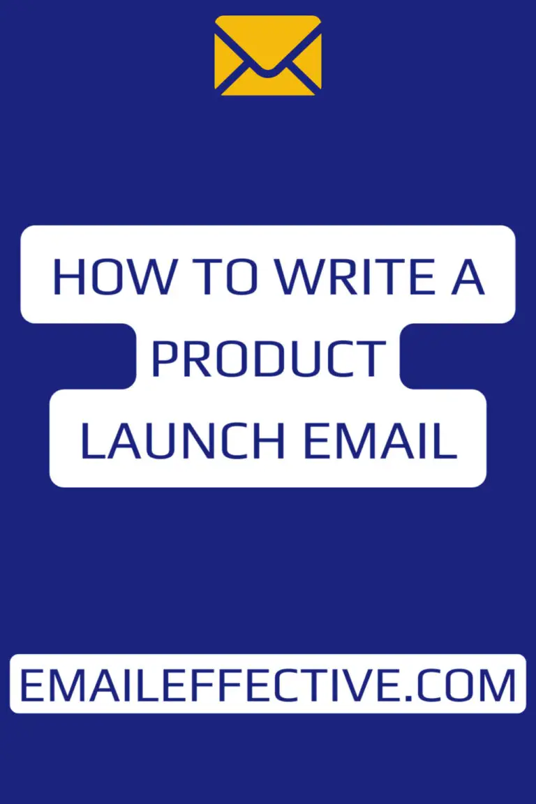 How to Write a Product Launch Email